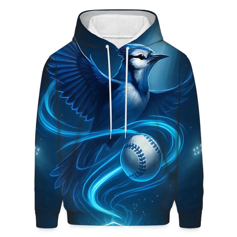 Aurora Diamond Surge Blue Jays graphic hoodies
