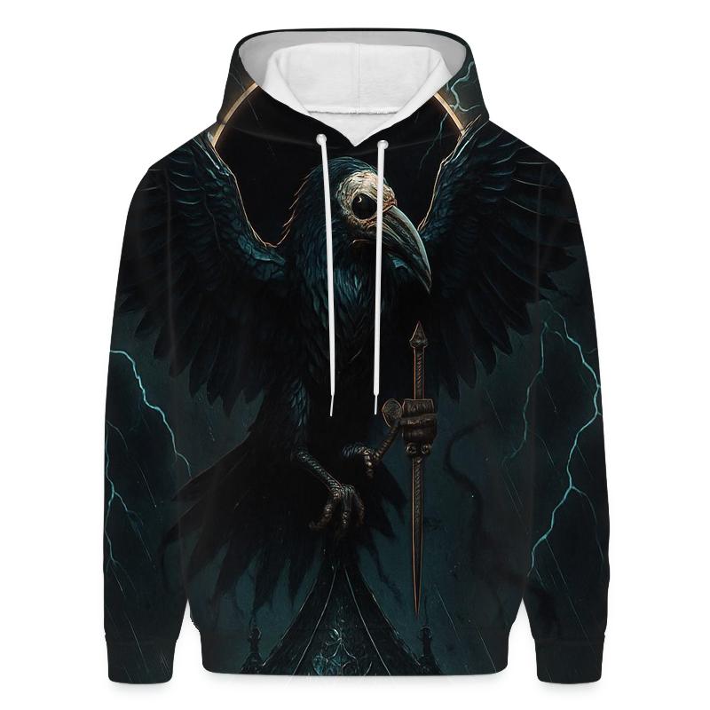 Raven Of The Iron Eclipse printed hoodies