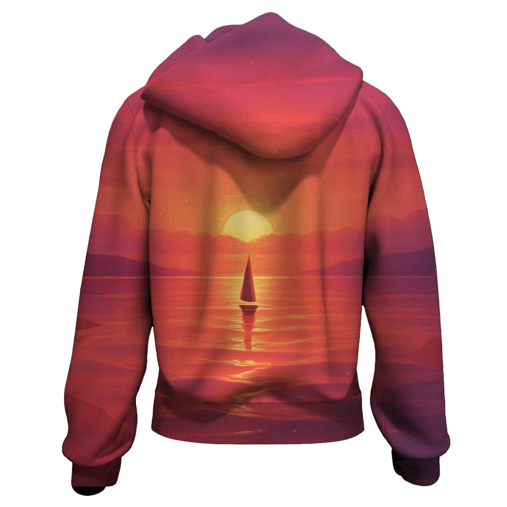 Mirage Harbor Afterglow pullover hoodies