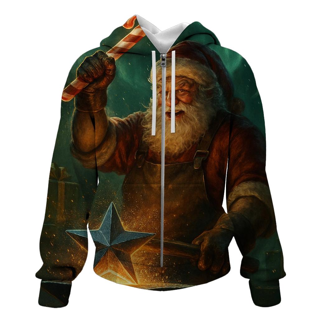 Aurora Forge Santa hoodie designs