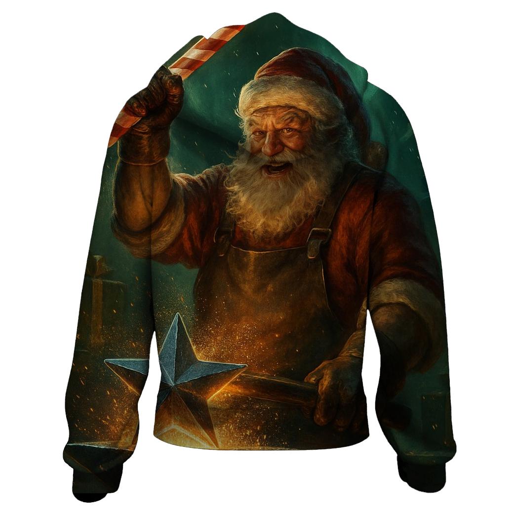 Aurora Forge Santa hoodie designs