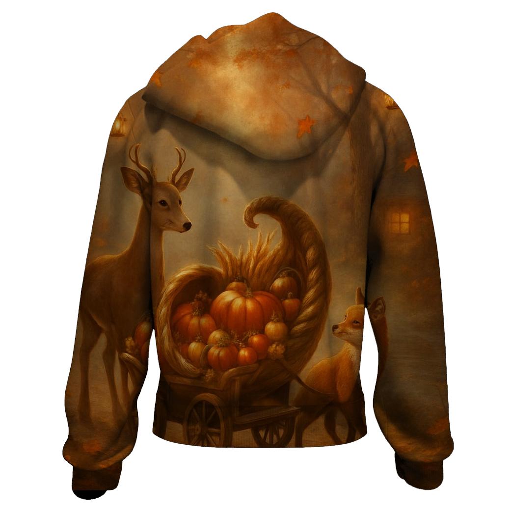 Moonlit Cornucopia Caravan hoodies fashion
