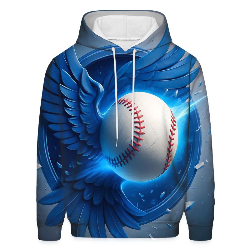 Blue Jays Feather Halo Breakthrough custom hoodies