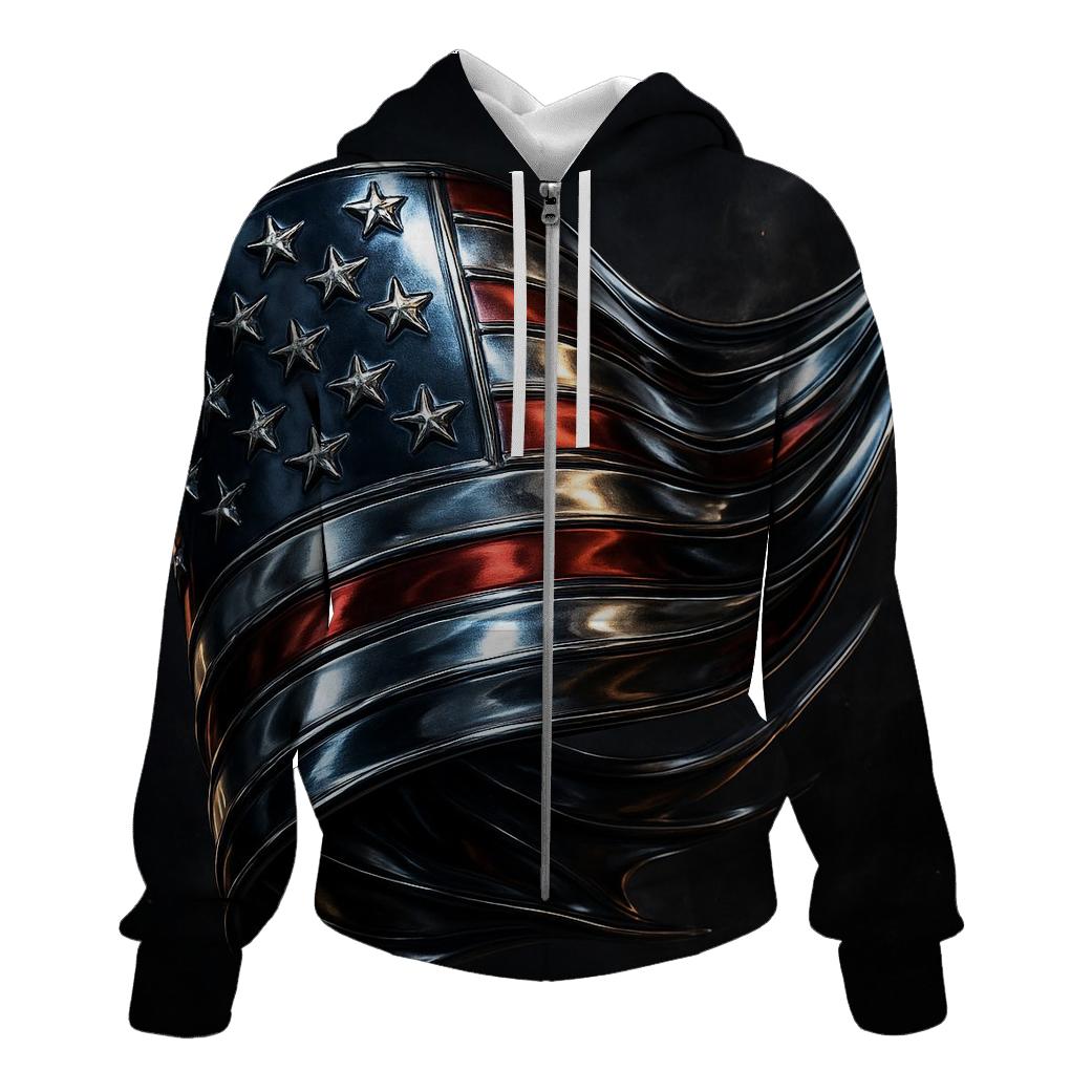 Chrome Fold Liberty Surge premium hoodies