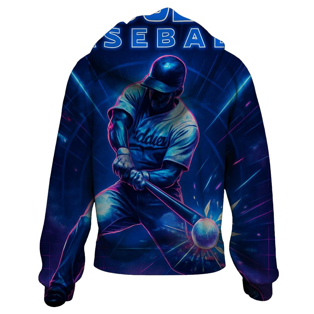 Neon Dugout Surge Batter Impact printed hoodies