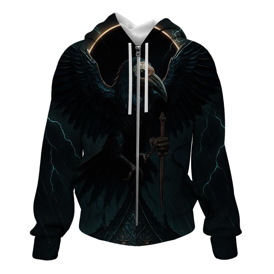 Raven Of The Iron Eclipse hoodie styles