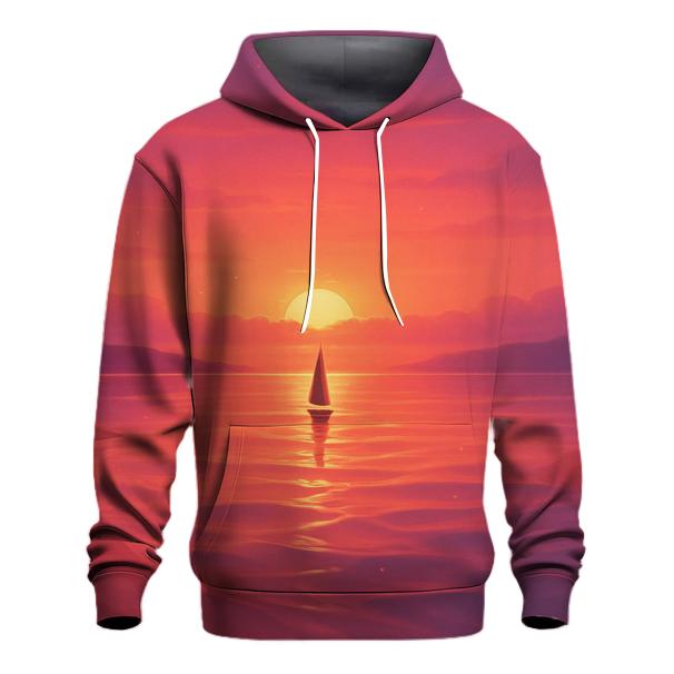Mirage Harbor Afterglow zip-up hoodies
