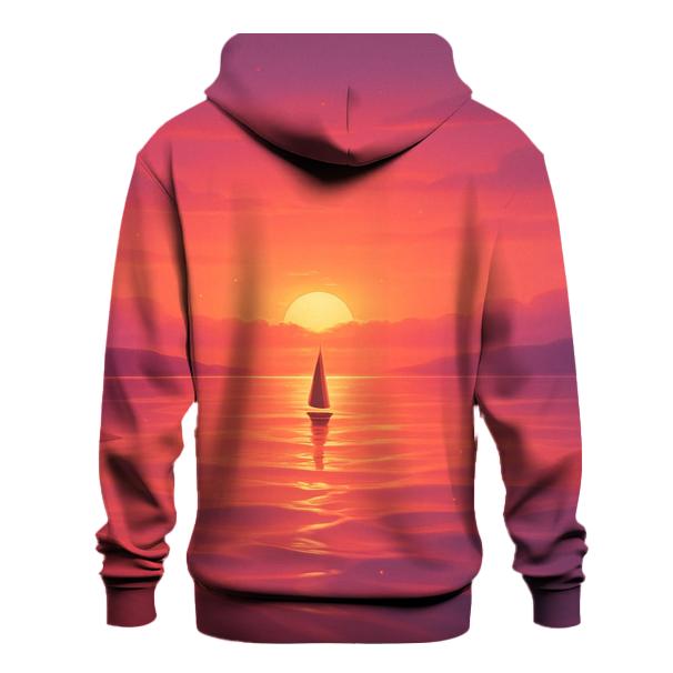 Mirage Harbor Afterglow zip-up hoodies