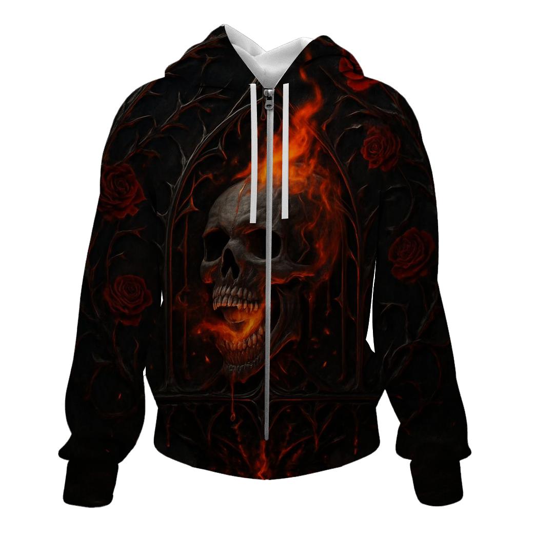 Infernal Bloom Of The Thorned Reliquary hoodie styles