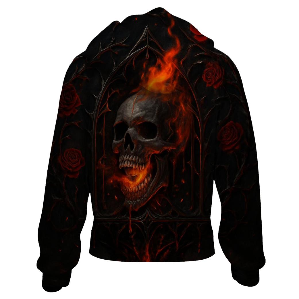 Infernal Bloom Of The Thorned Reliquary hoodie styles
