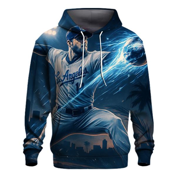 Chrome Comet Fastball Over Los Angeles lightweight hoodies