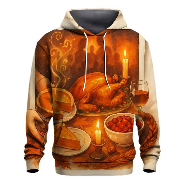 Candlelit Pie Steam Constellations premium hoodies