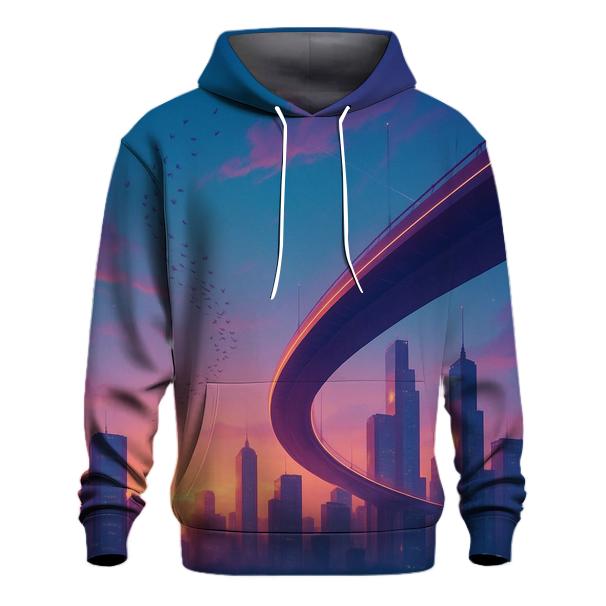 Skybridge Sundown Drift printed hoodies