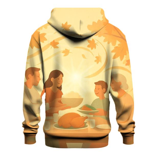 Sunbeam Leaf Dance Around The Farmhouse Table lightweight hoodies