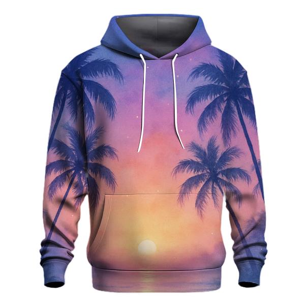Lavender Shoreline Daydream hoodies fashion