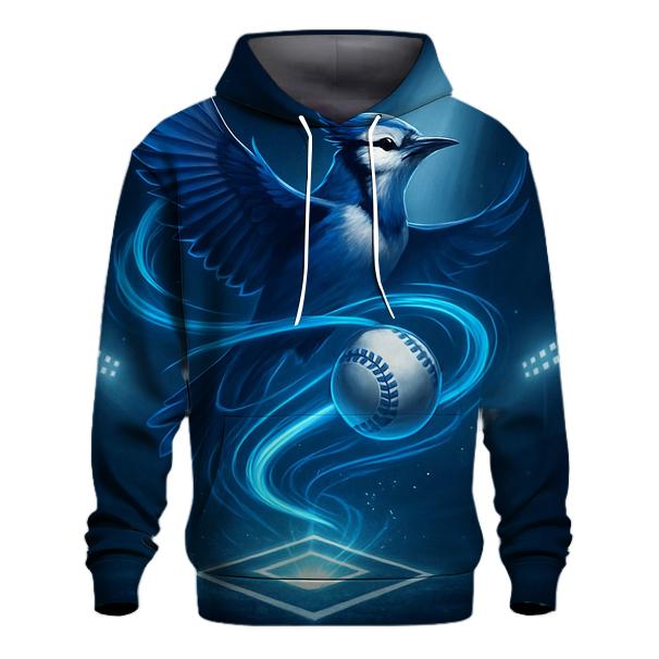 Aurora Diamond Surge Blue Jays embroidered hoodies