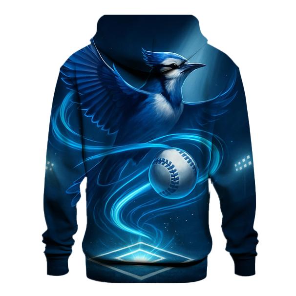 Aurora Diamond Surge Blue Jays embroidered hoodies