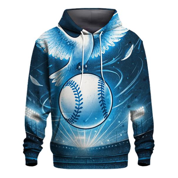 Sky Guardian Dove Over Stadium Lights custom hoodies