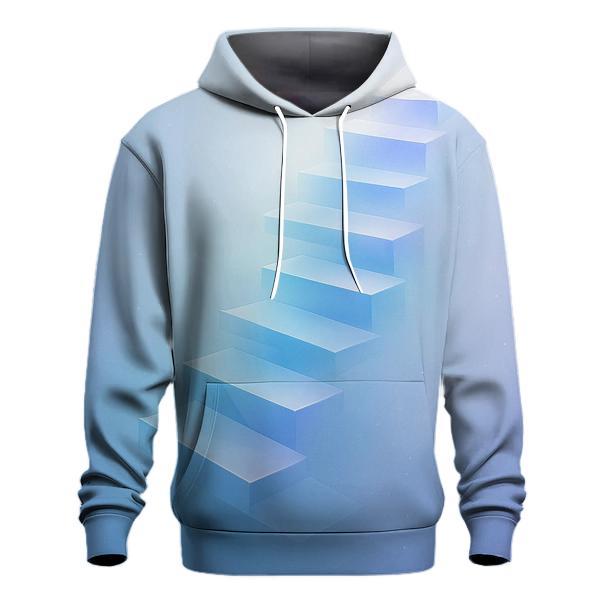 Prismatic Stairway Drift embroidered hoodies