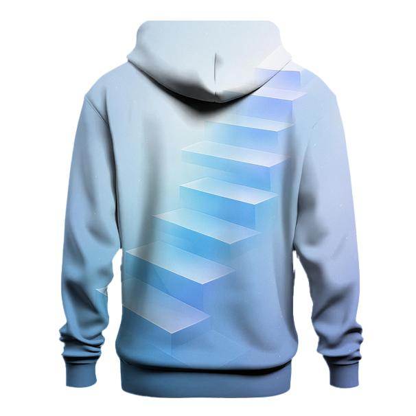 Prismatic Stairway Drift embroidered hoodies