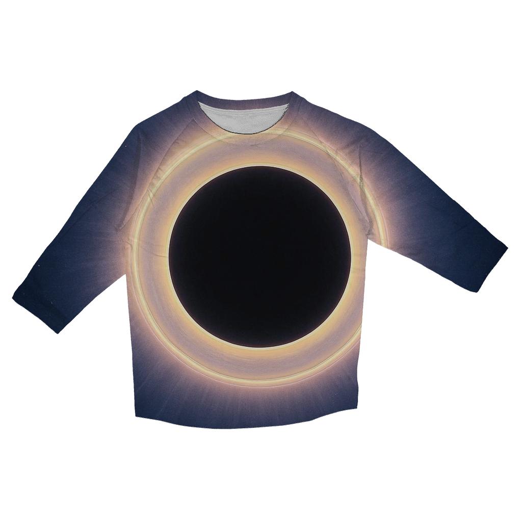 Eclipse Corona Lacework Halo personalized 3/4 sleeve tees