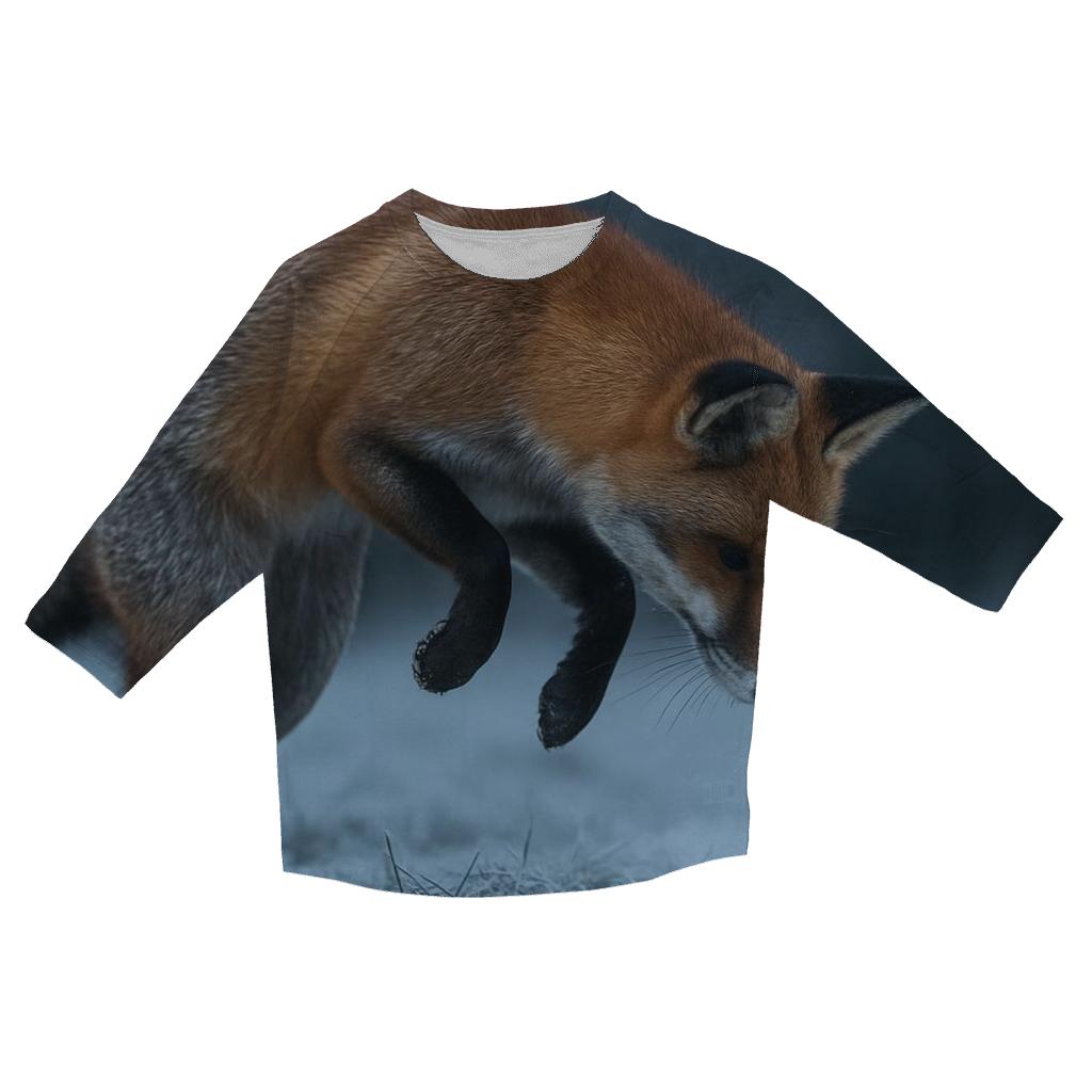 Frostline Forage Red Fox stylish quarter sleeve tops