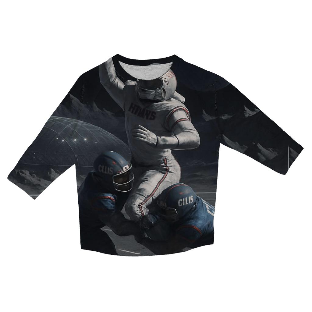 Lunar Dust Bowl Showdown Braves Vs Cubs fashion 3/4 sleeve shirts