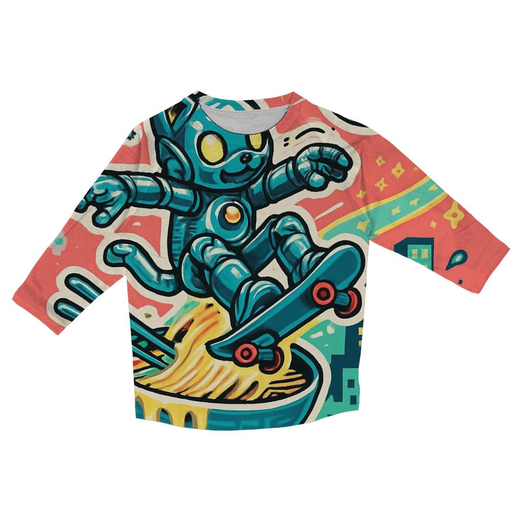 Sushi Satellite Sprint cotton quarter sleeve shirts