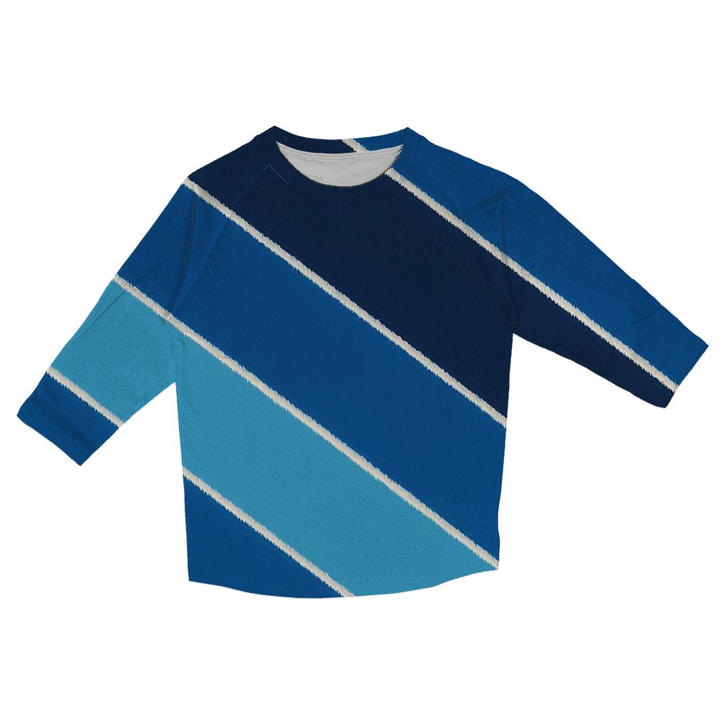 Arashi Comet Tail Diagonals stylish quarter sleeve tops