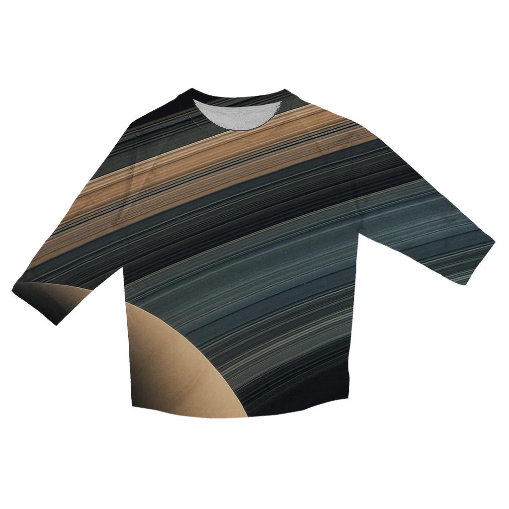 Ring Plane Horizon With Gap Divisions cotton quarter sleeve shirts