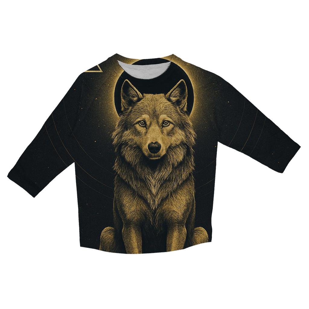 Eclipse Gilded Sentinel stylish quarter sleeve tops