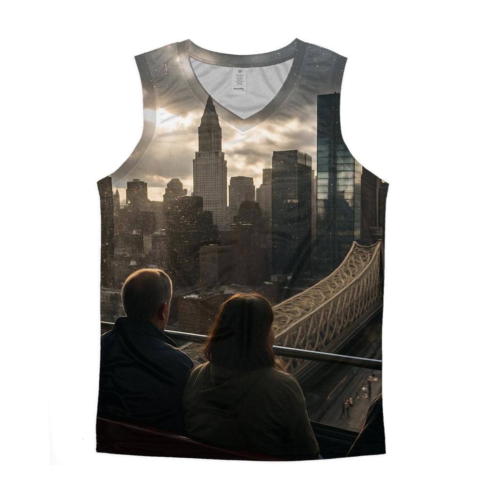 Storm Clearing Over Midtown From Roosevelt Island Tram casual summer tank tops
