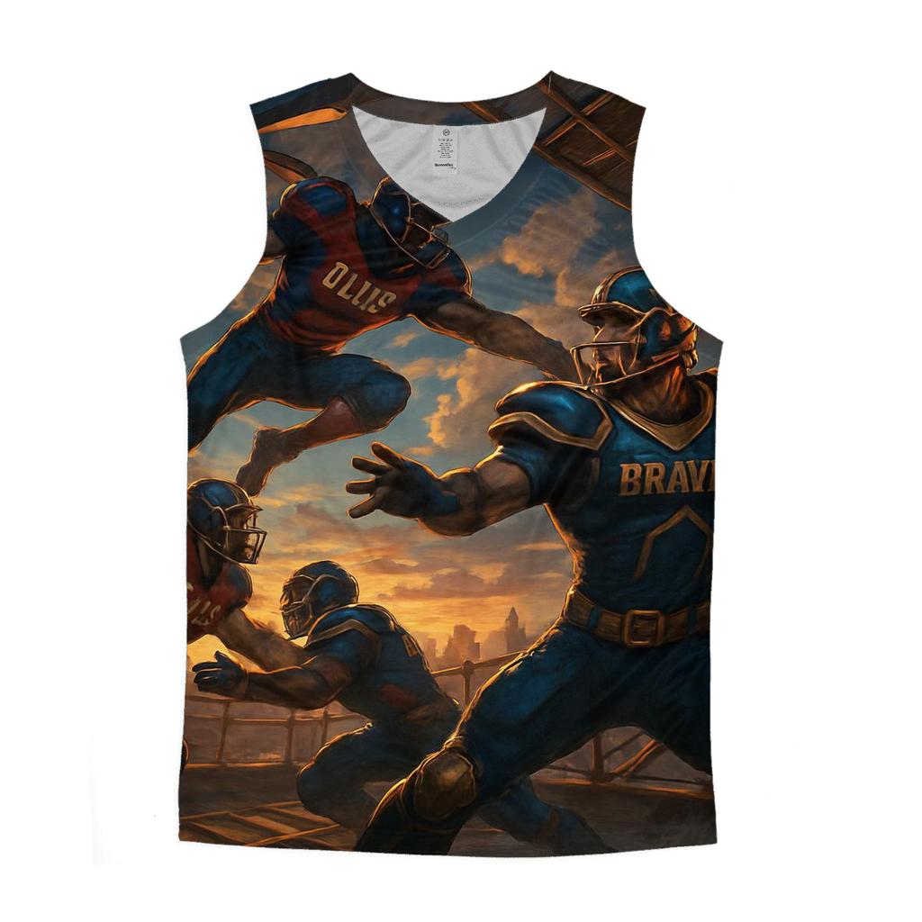 Sky Harbor Gridiron Duel Braves Vs Cubs designer workout tanks
