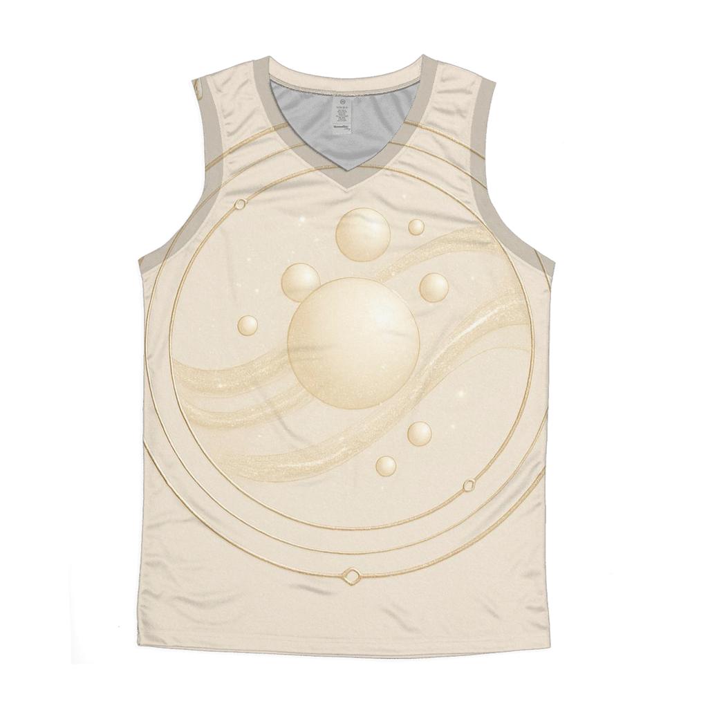 Champagne Crest Orbits custom tank tops