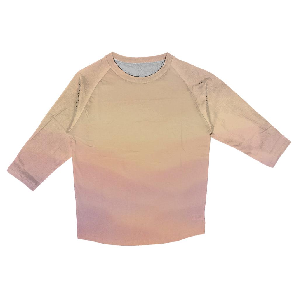 Orchard Dawn Mist Gradient designer 3/4 sleeve blouses