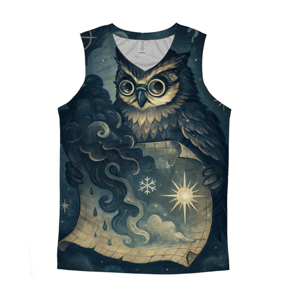 The Library Of Lost Weather custom tank tops