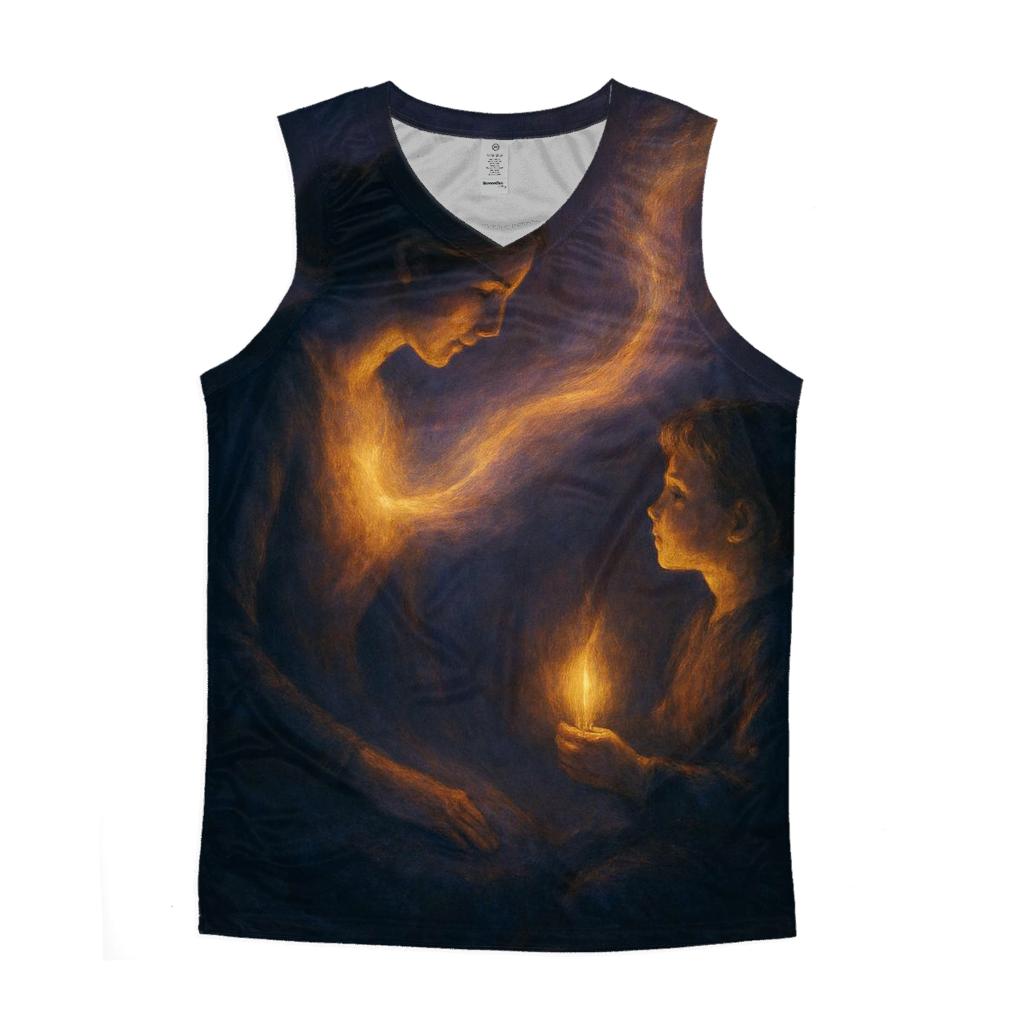 The Lantern In My Chest That Learned Its Flame From Her trendy fitted tank tops