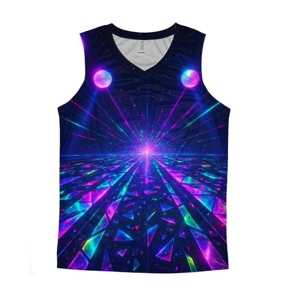 Neon Prism Runway custom tank tops