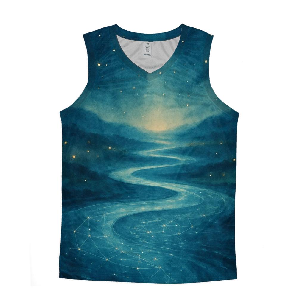 River Of Soft Constellations stylish racerback tanks