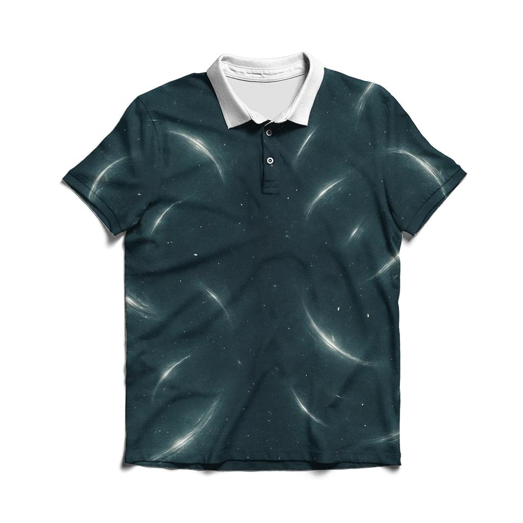 Gravitational Lens Arclet Constellation stylish collar polo tees