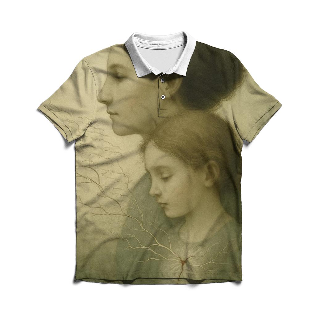 Her Name Written In My Becoming stylish collar polo tees