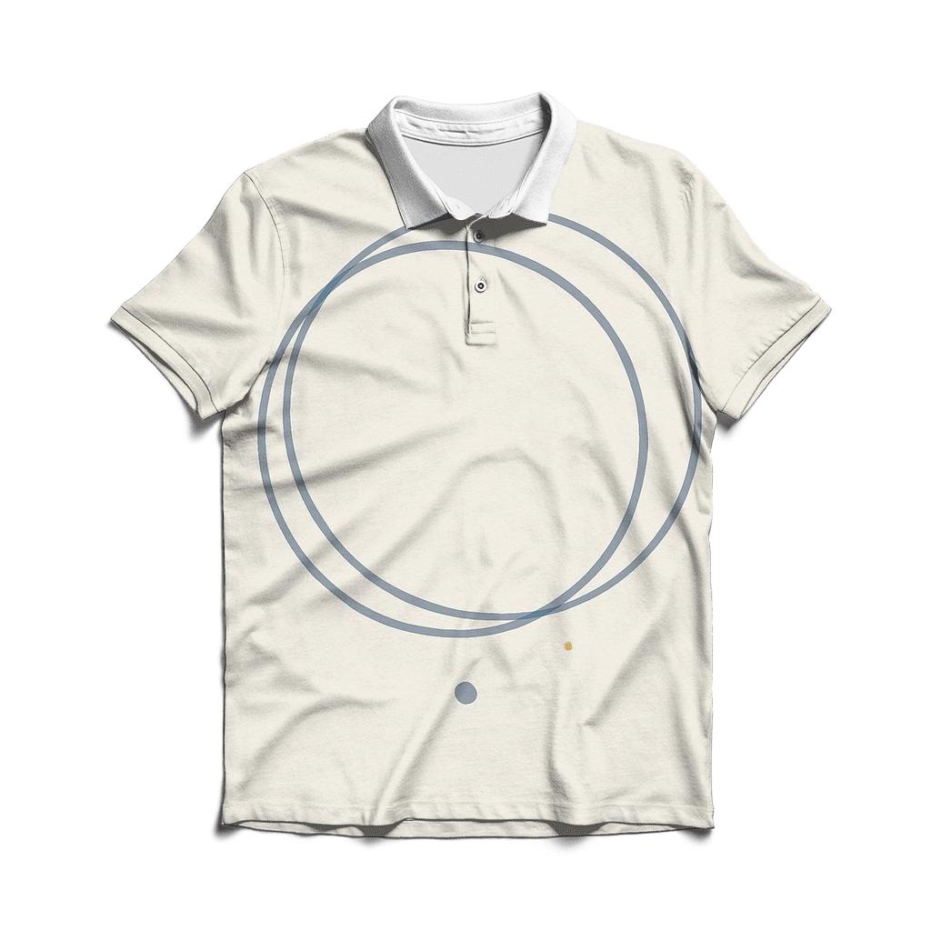 Circle Of Quiet Alignment embroidered polo tops
