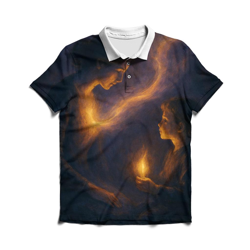 The Lantern In My Chest That Learned Its Flame From Her classic pique polos