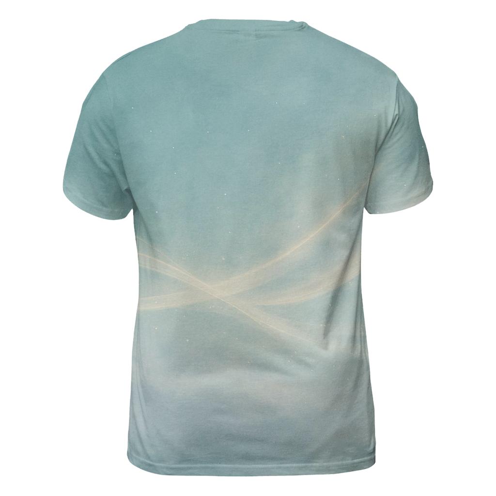 Breathline Aurora artistic all-over print tops