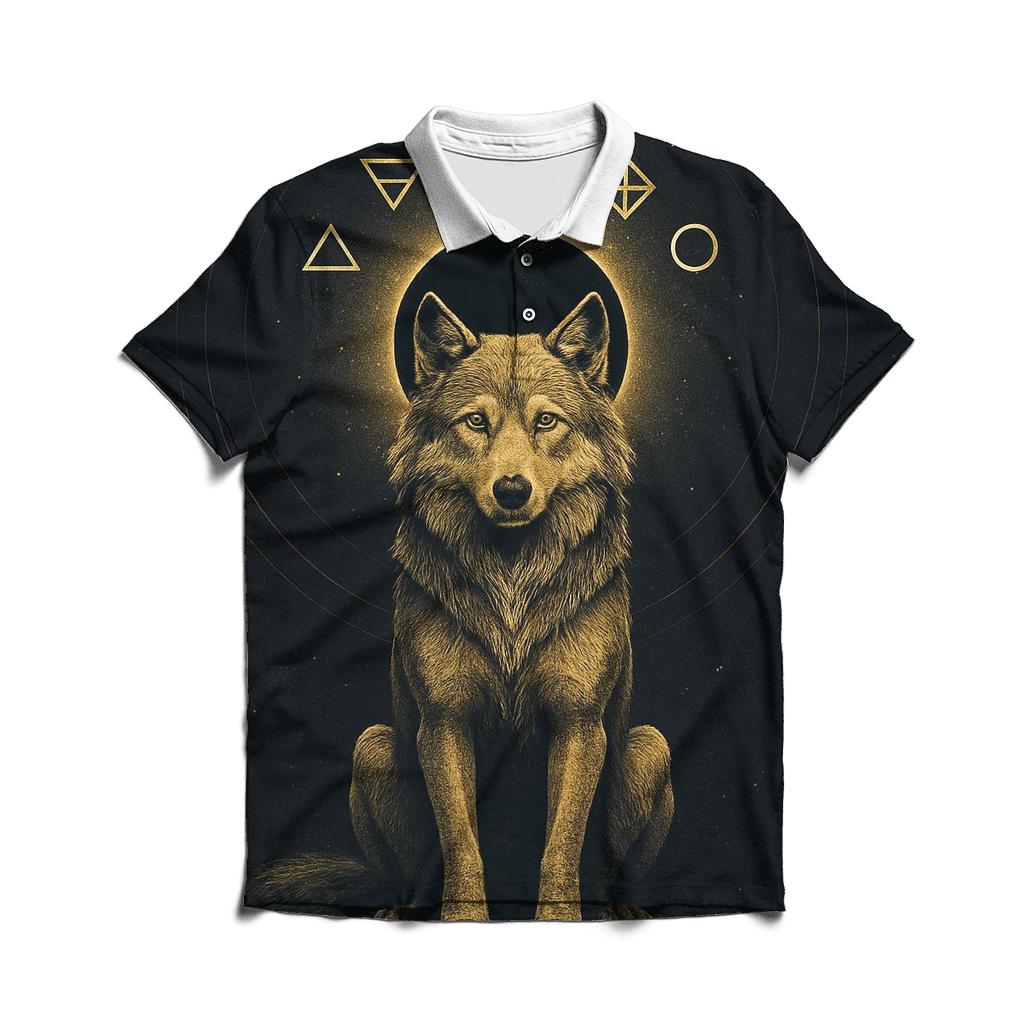 Eclipse Gilded Sentinel premium cotton polo shirts