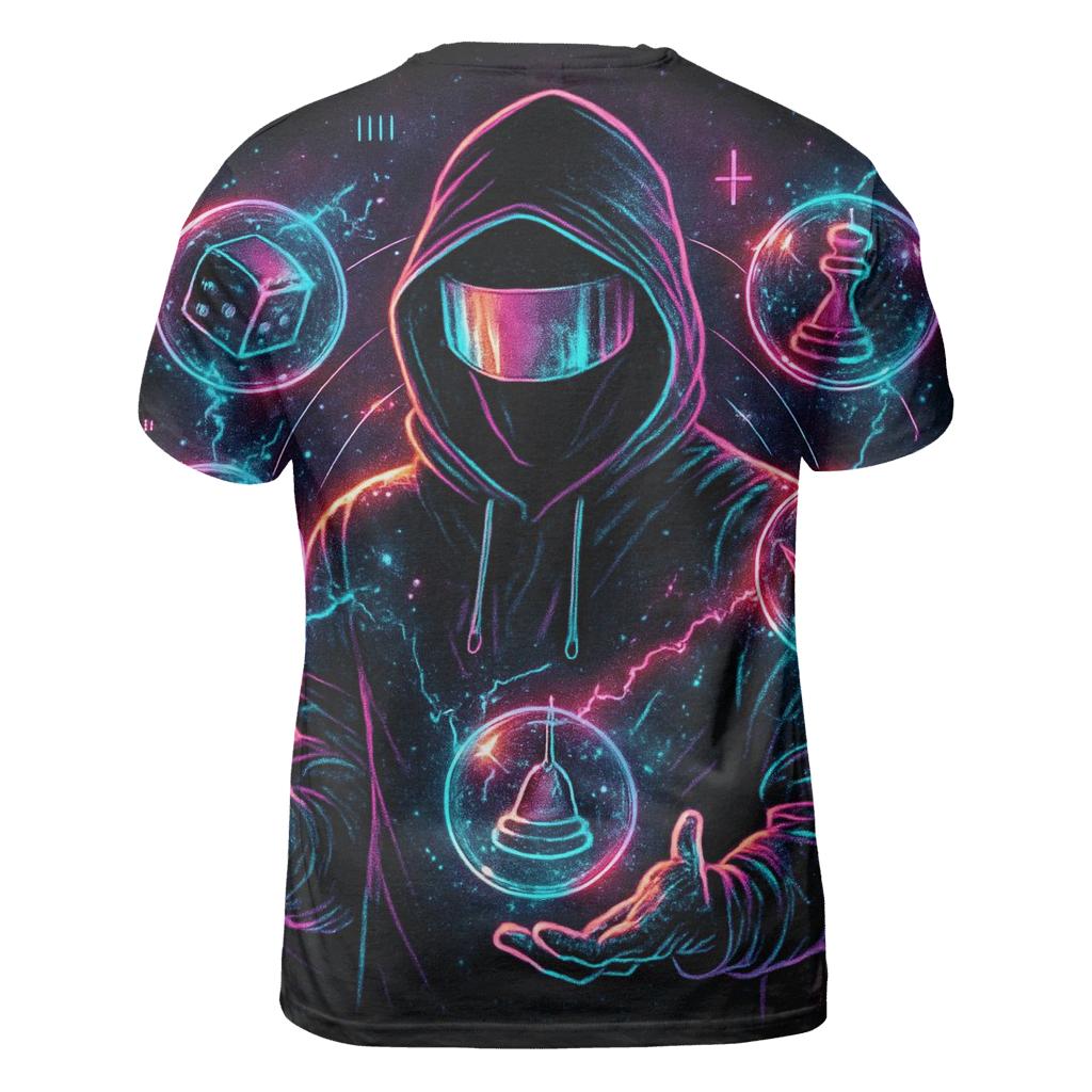 Pocket Universe Juggler trendy printed shirt styles