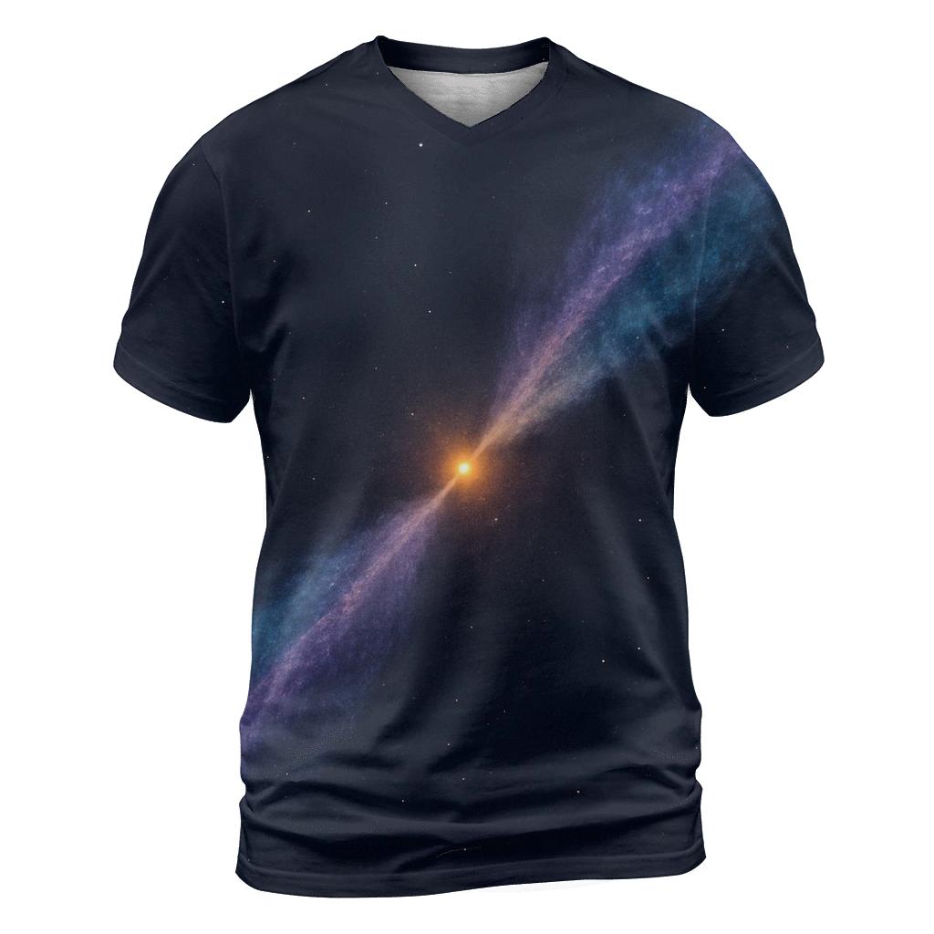 Bipolar Jet Outflow Shock Knots designer pattern shirts