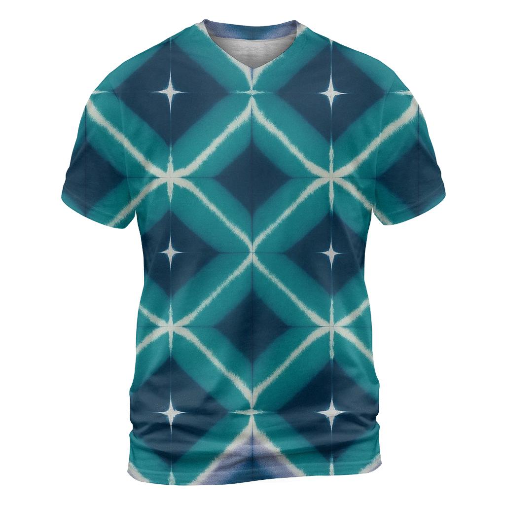 Itajime Eclipse Clamp Grid trendy printed shirt styles