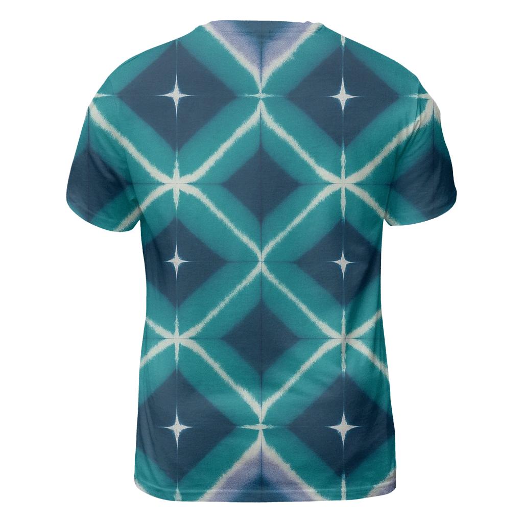 Itajime Eclipse Clamp Grid trendy printed shirt styles