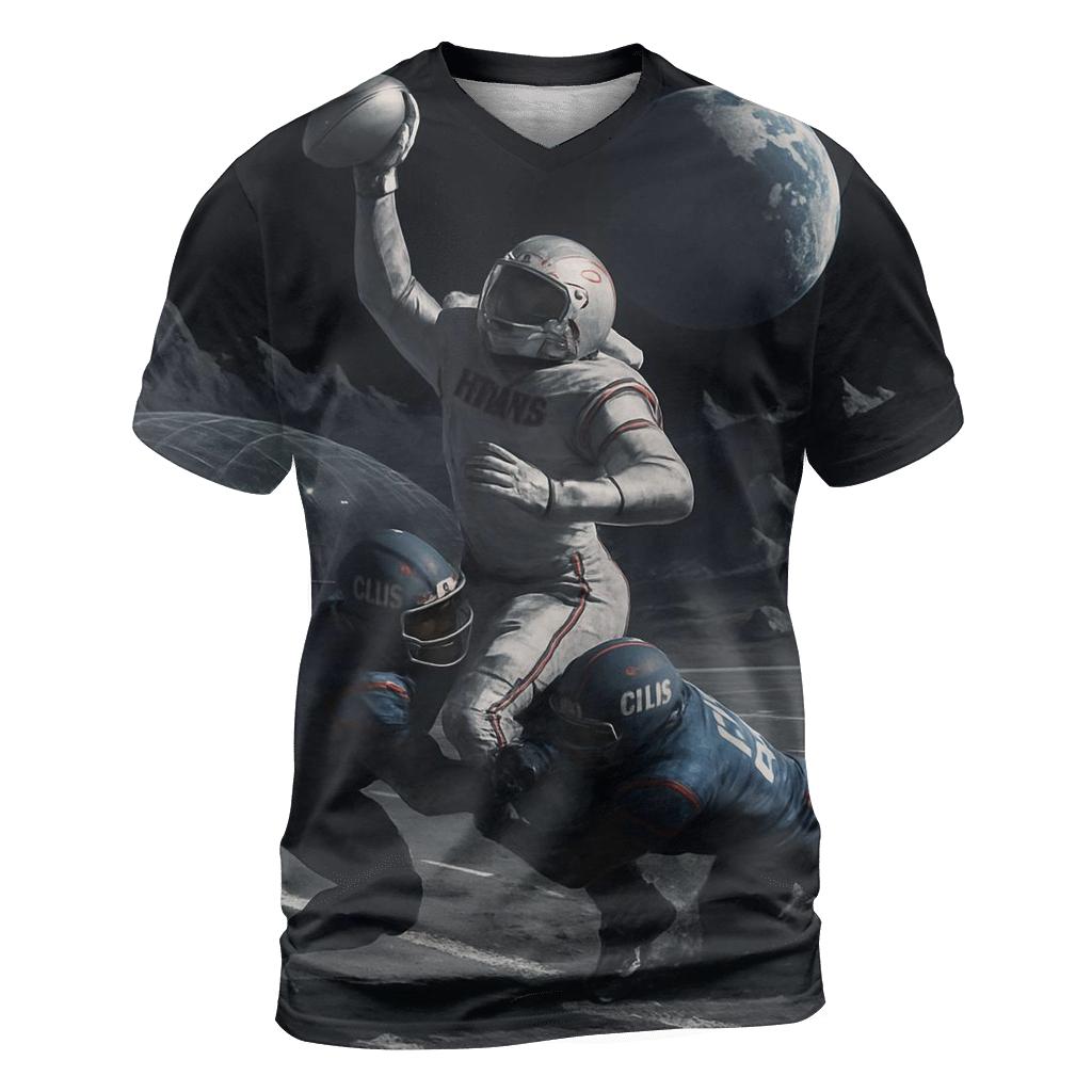 Lunar Dust Bowl Showdown Braves Vs Cubs trendy printed shirt styles